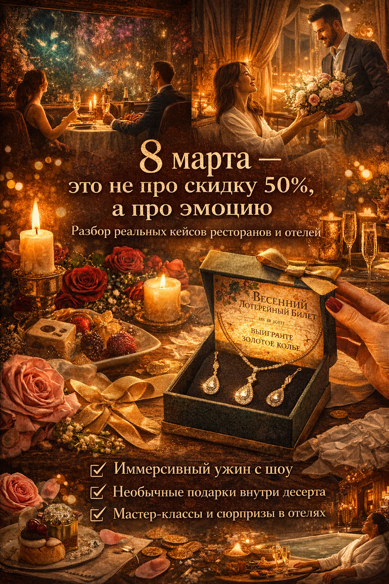 Скоро 8 Марта.