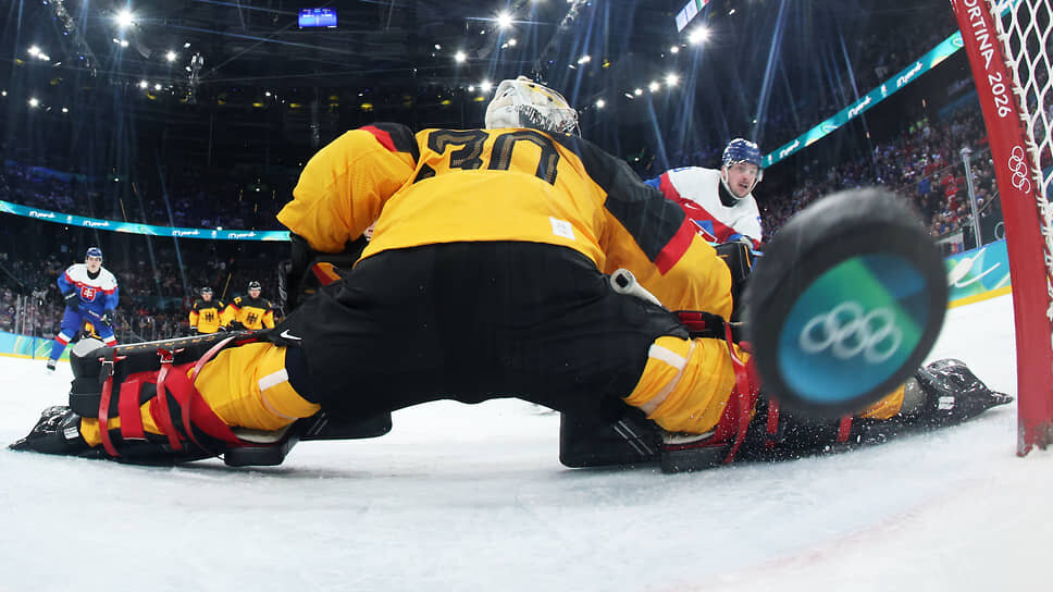 Словацкий хоккеист Оливер Окуляр.📷Фото: Bruce Bennett / Pool Photo / AP
