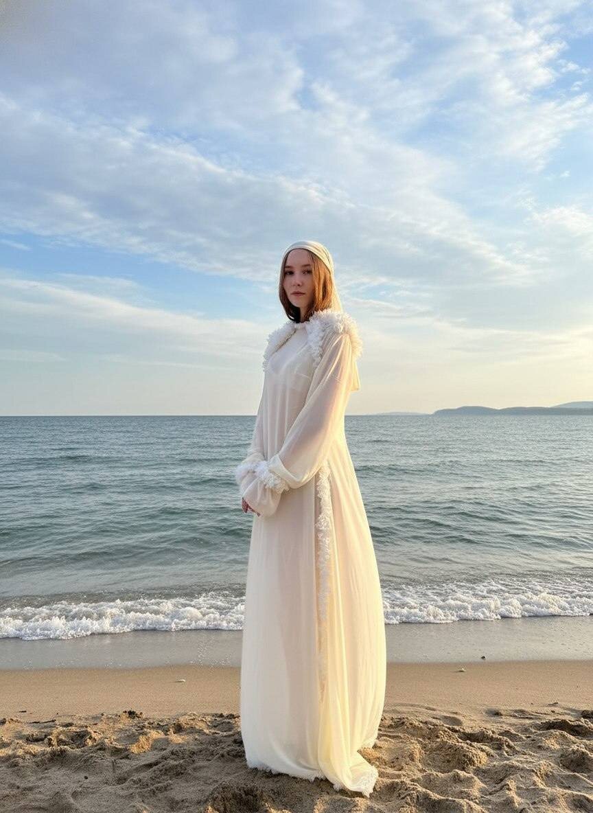 Визуализация образа из будущей коллекции "Морфология моря"