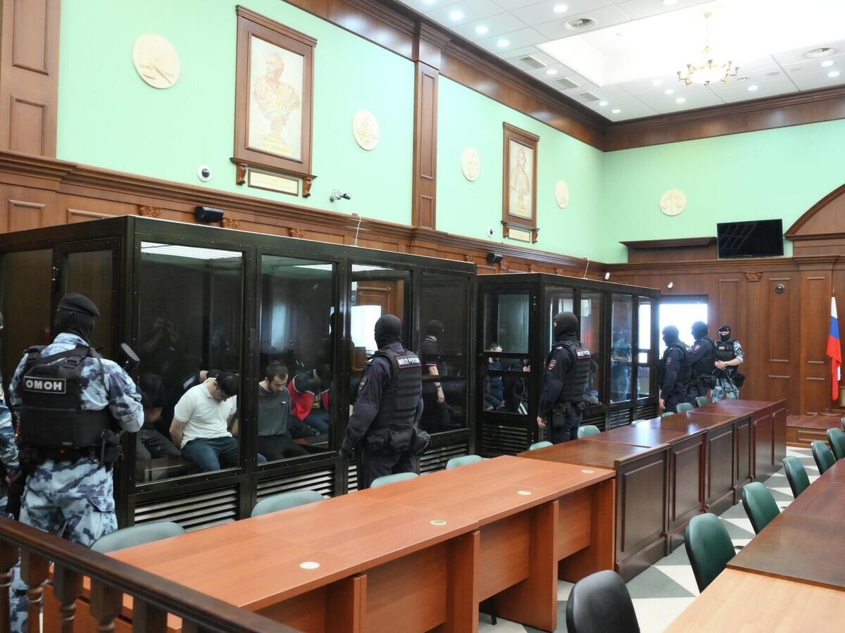    Заседание суда по делу о теракте в концертном зале "Крокус Сити Холл" | © РИА Новости / Григорий Сысоев