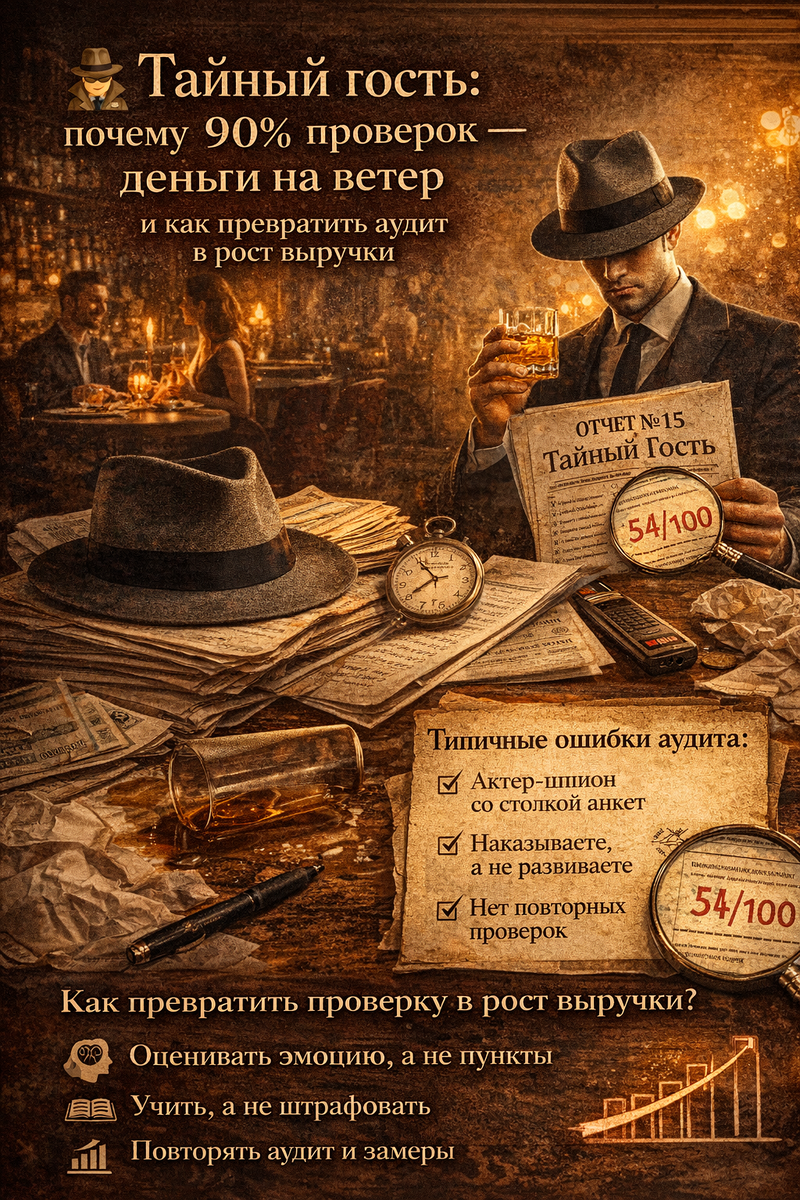 Услуга Тайный гость.