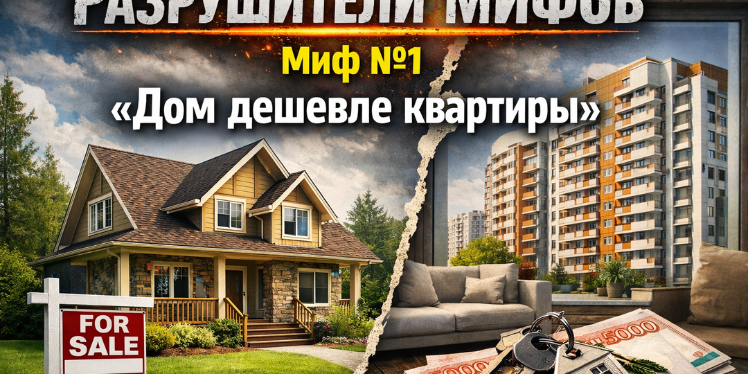 «Дом дешевле квартиры»