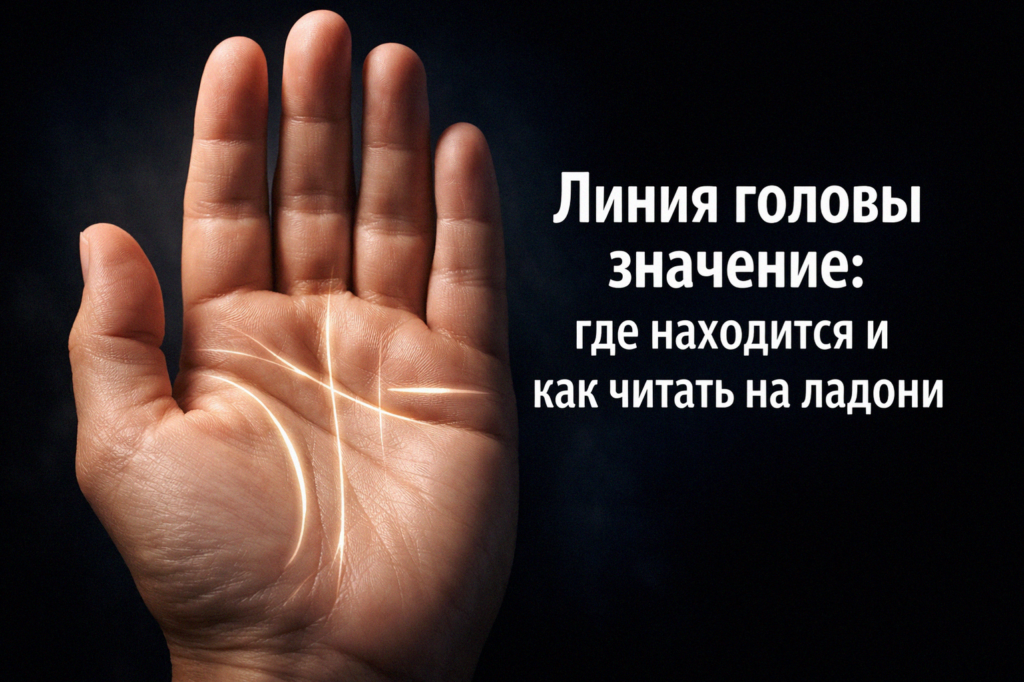    Линия головы и её значение на ладони admin