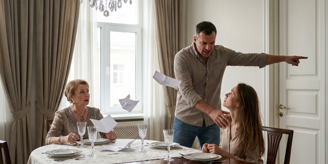 — Или деньги, или эта женщина! — свекровь поставила сыну ультиматум. Муж взял детей и указал матери на дверь.
