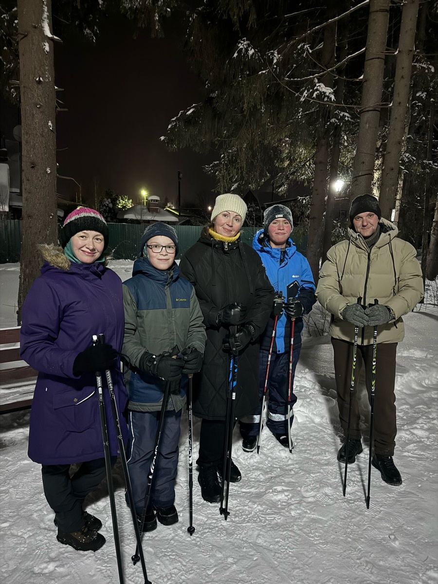 Фотография после одной из тренировок
