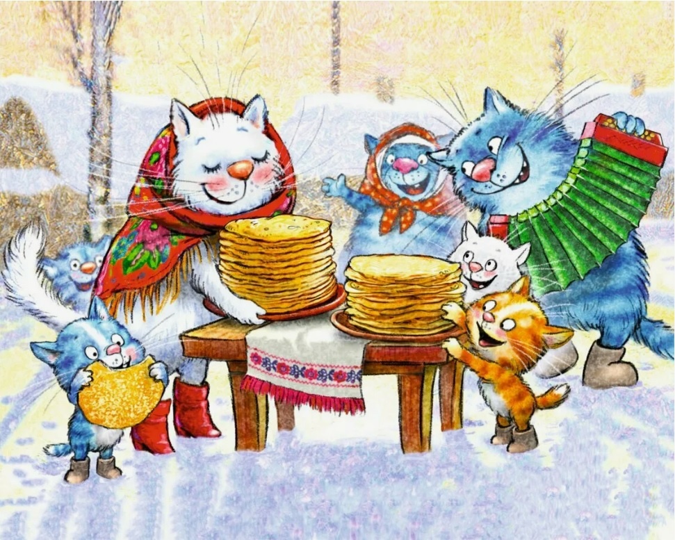 Художник Ирина Зенюк "Масленица"