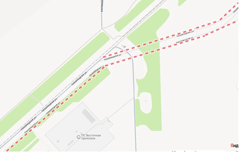 развязка на Тихорецкой