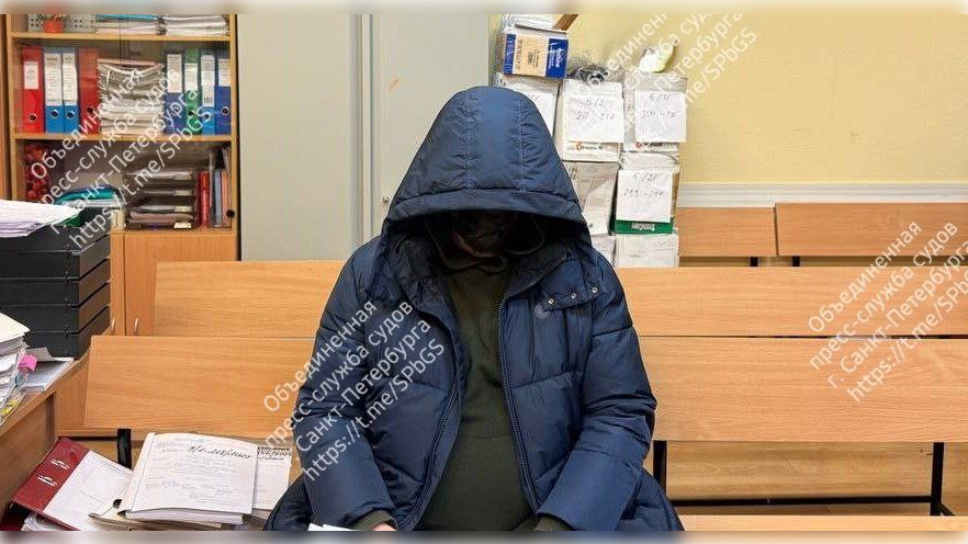 Денис Толстых на судебном заседании/t.me/SPbGS