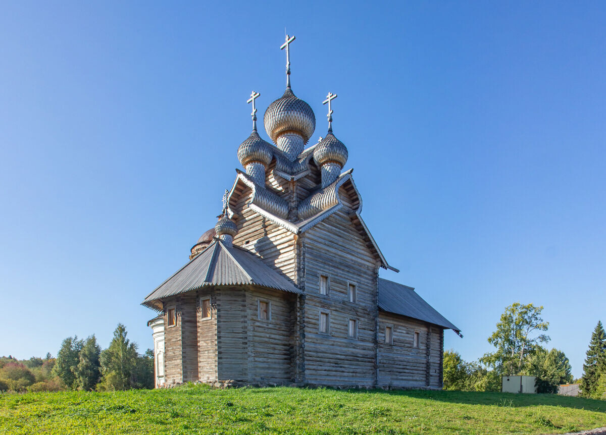 Вологодская область, Палтога. Церковь Богоявления Господня 10 сентября 2024. Автор фотографии: Турбаев Роман https://sobory.ru/profile/?authorid=9484
