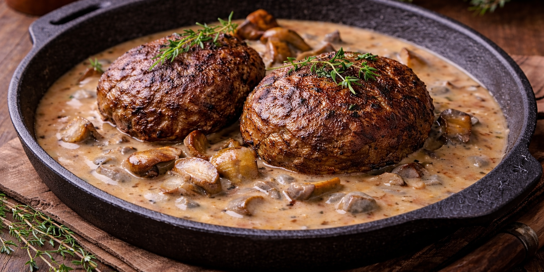 Котлеты из лосятины «Лесные»