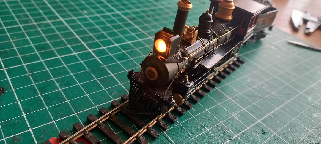 Ремонт, переделка модели паровоза "Американец".