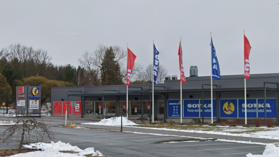    Магазины Asko и Sotka в Лаппенранте, Финляндия. Автор фото: Google Maps