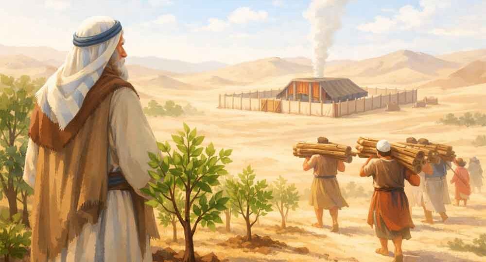 Глава Трума: Доски Мишкана и деревья Яакова