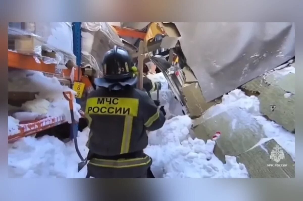    В «Магните» назвали причину обрушения кровли склада в Татарстане