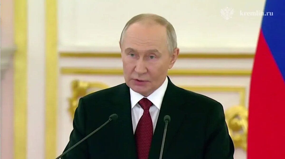    Владимир Путин. Фото: скриншот из видео пресс-службы Кремля.