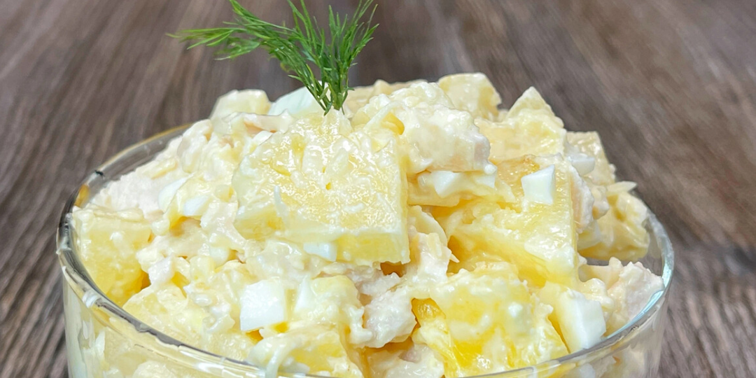 Салат "Беленький" - изысканный вкус, минимум продуктов и готовится проще простого. Рецепт