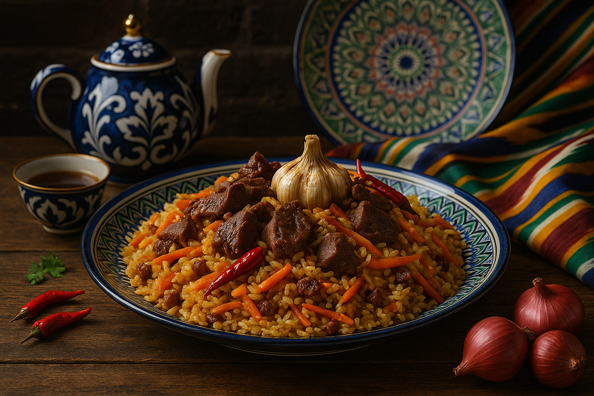 Узбекский плов