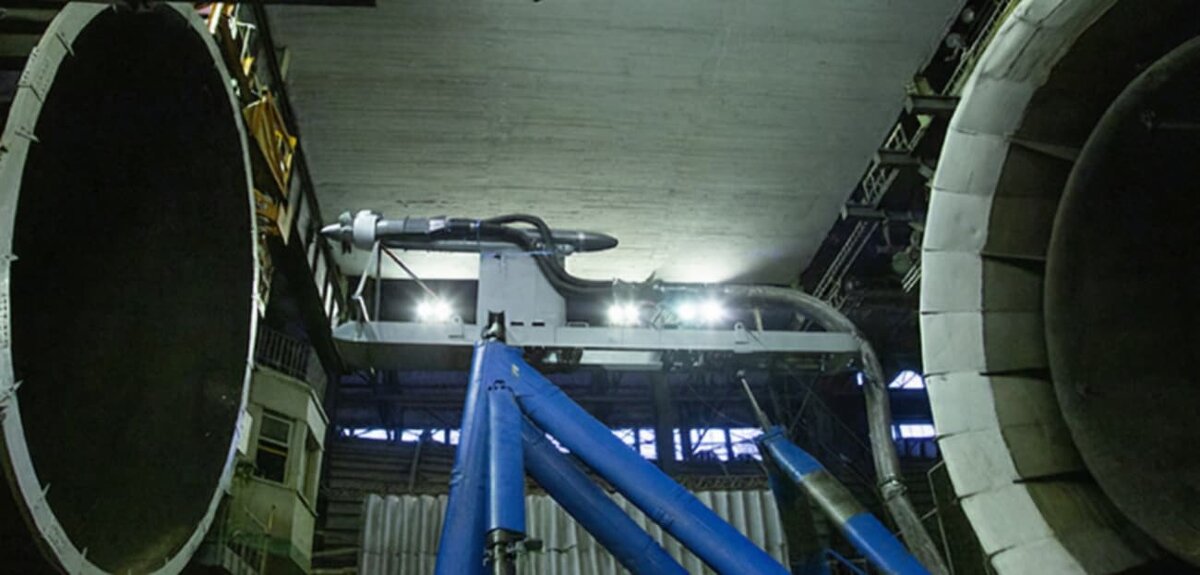   Тесты в большой аэродинамической трубе малых скоростей