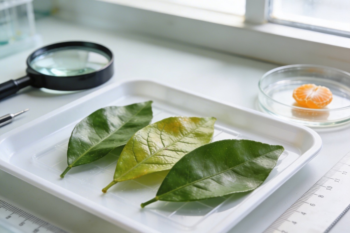     Химики предложили новый способ извлечения биологически активных веществ из листьев мандарина