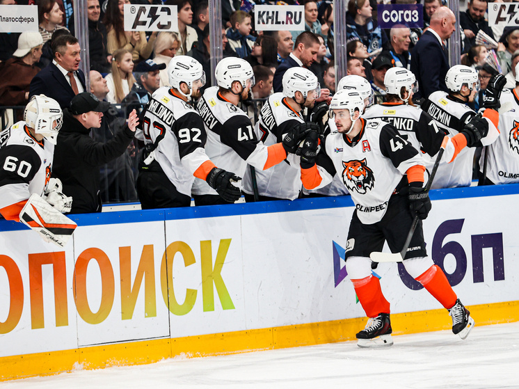     Победа, но в овертайме: Хабаровский «Амур» одолел прямого конкурента за попадание в плей-офф, но отдал «Сибири» одно очко. Фото: ХК "Амур"