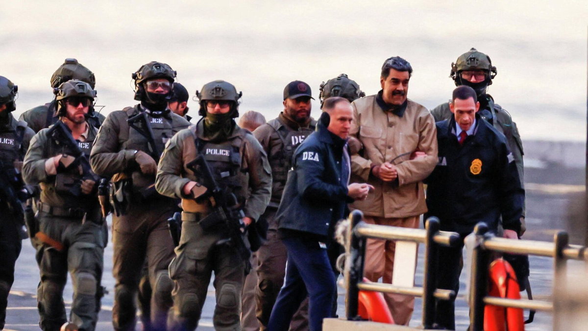 Захваченный США в начале февраля президент Венесуэлы Николас Мадуро