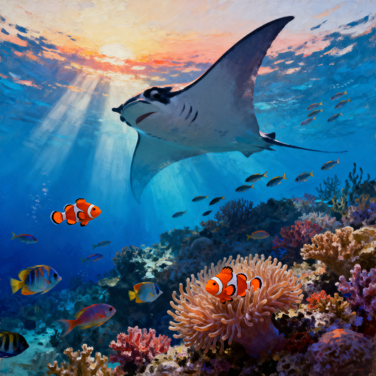 Создана с помощью Ии сети 