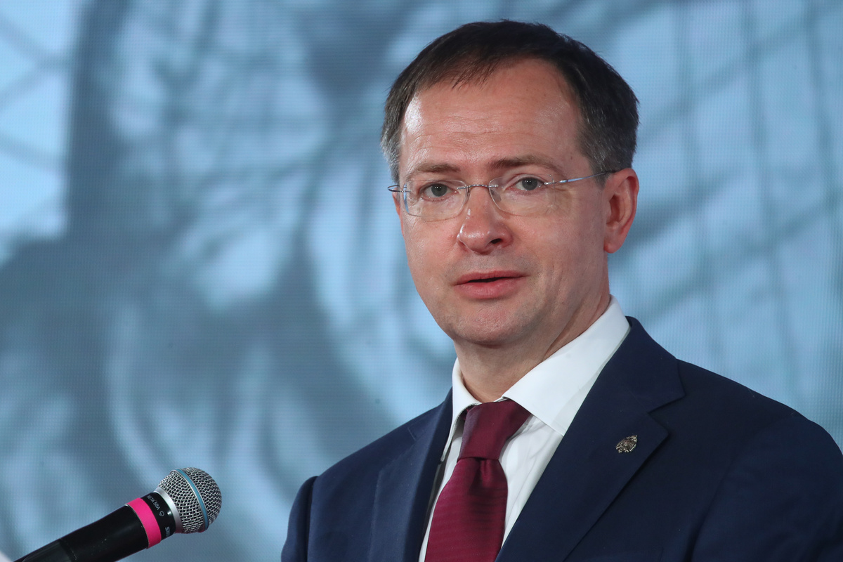    Помощник президента РФ Владимир Мединский  Сергей Карпухин/ТАСС