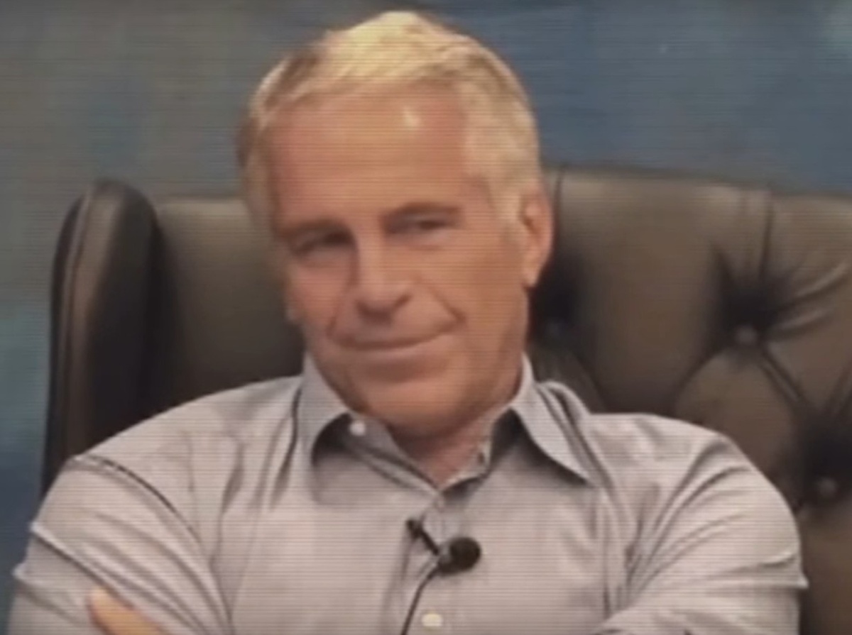    Джеффри Эпштейн, кадр из видео