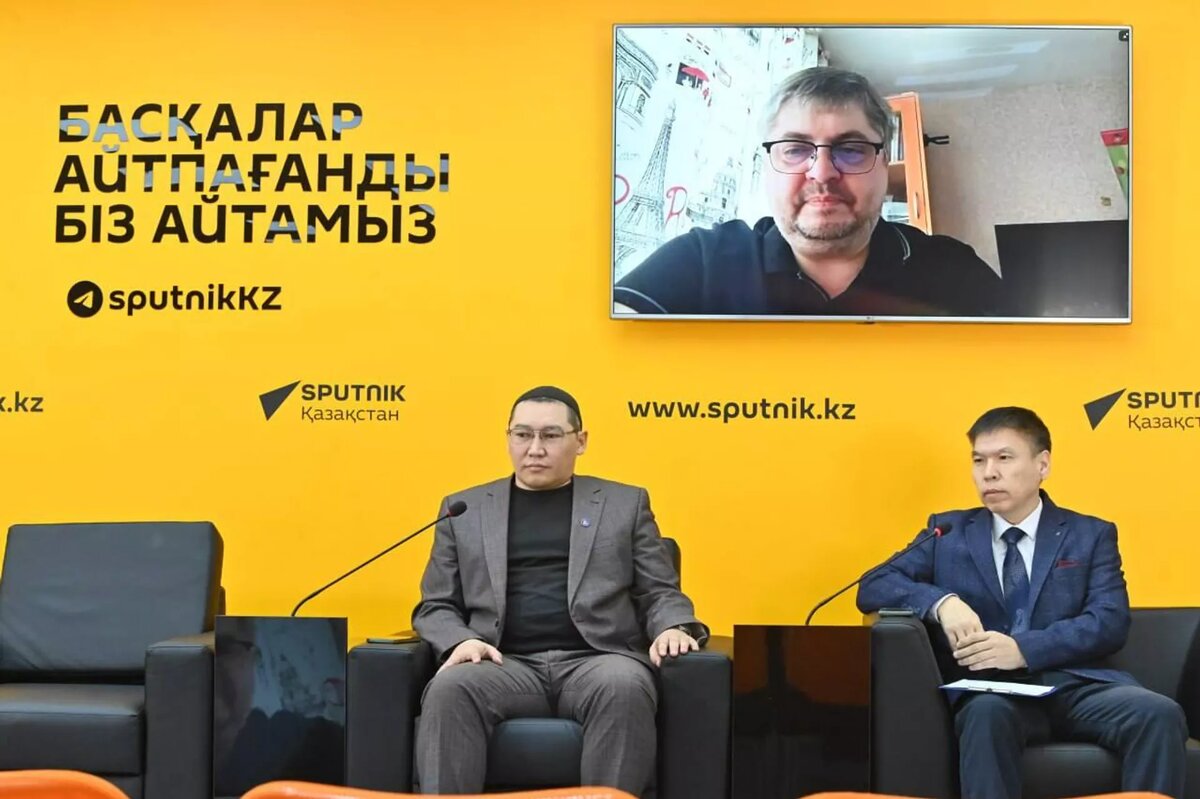 Пресс-конференция "Как новая Конституция повлияет на жизнь казахстанцев"
© Sputnik / Санат Имангалиев