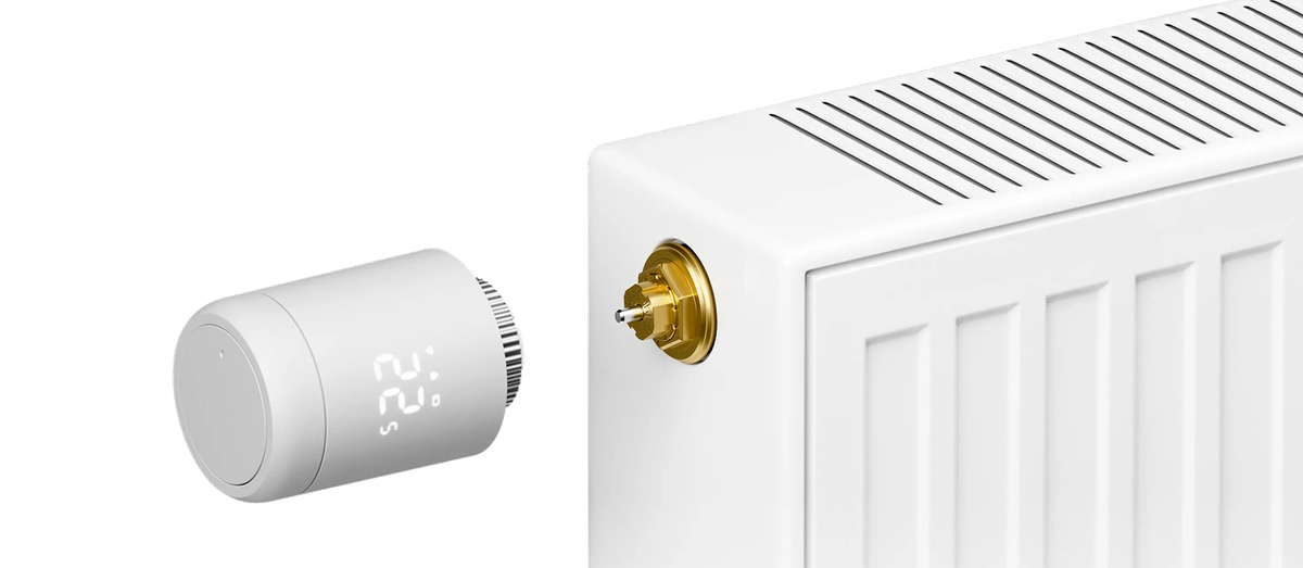 Умная цифровая термоголовка для отопления