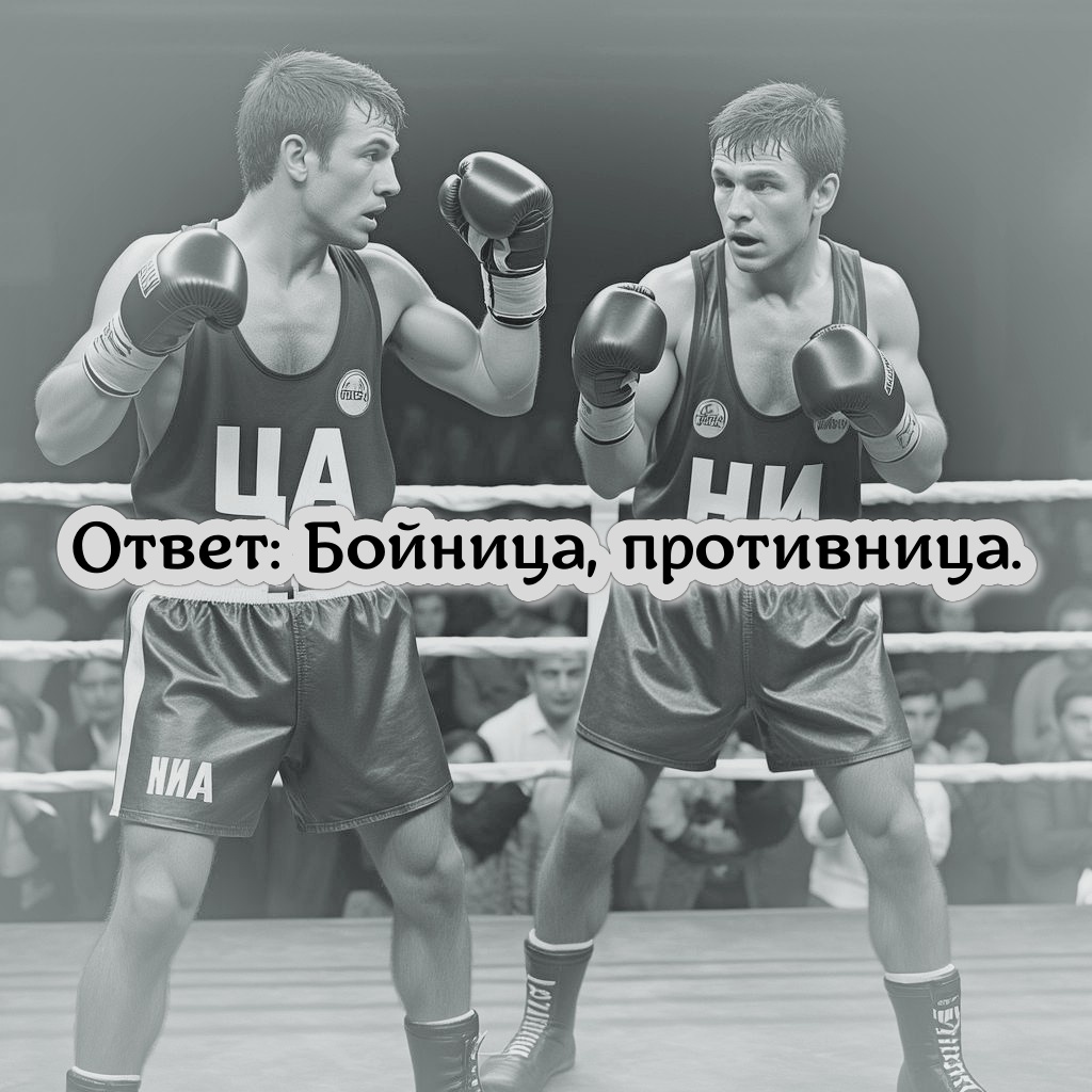 Бой ни ца, против ни ца