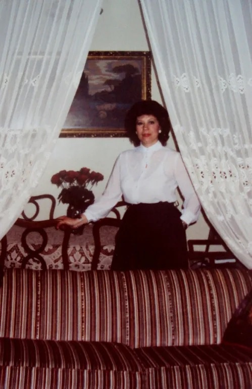 В гостях у одной русской дворянки  из первой волны русской эмиграции.   Фото автора