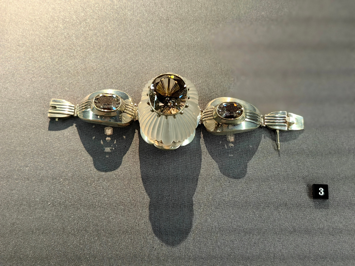 Владимир Храмцов браслет "Подснежник", серебро, кварц