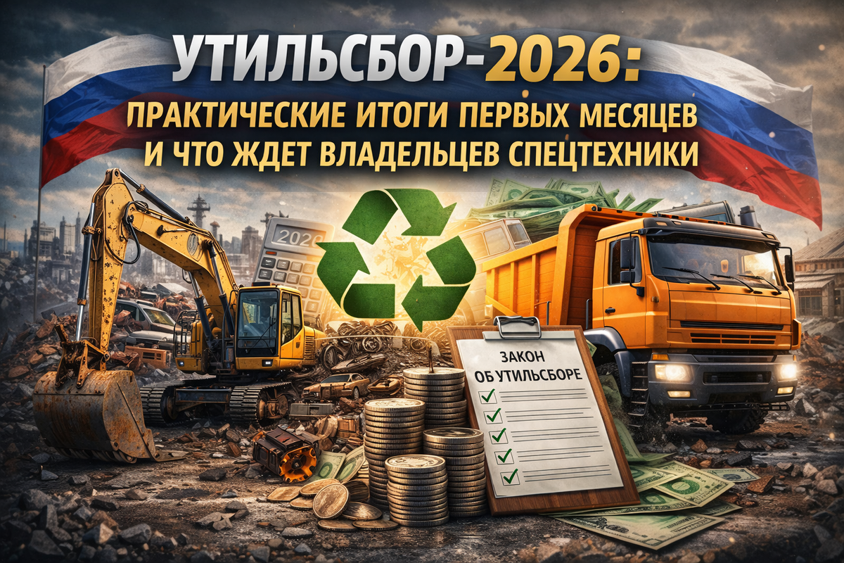 Утильсбор-2026: практические итоги первых месяцев и что ждет владельцев спецтехники