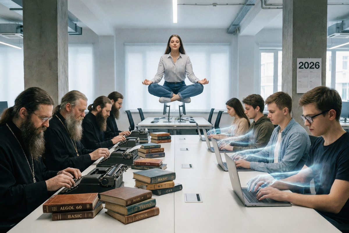 Новый подход к программированию против старого