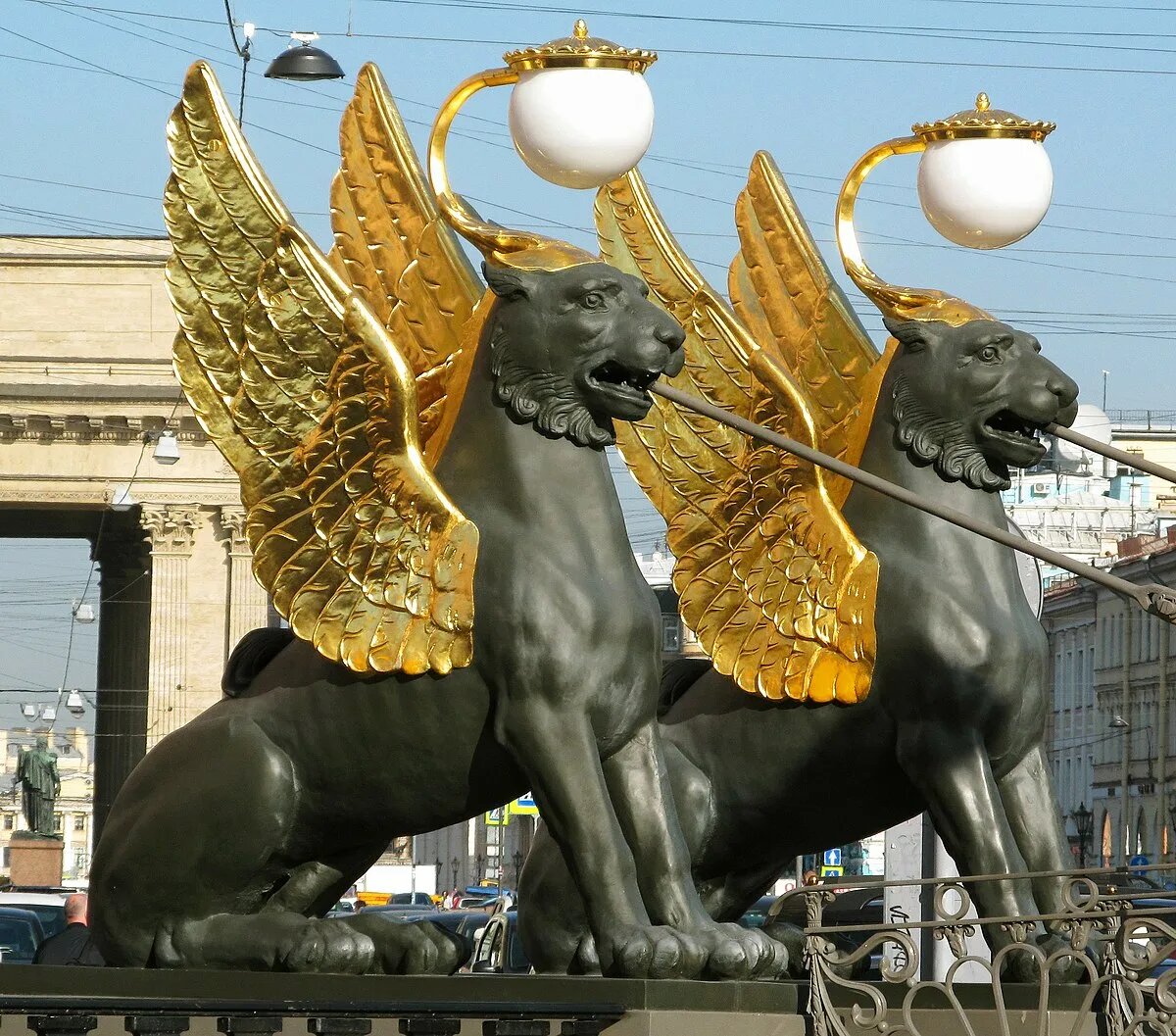 Банковский мост. Мое любимое место в СПб.