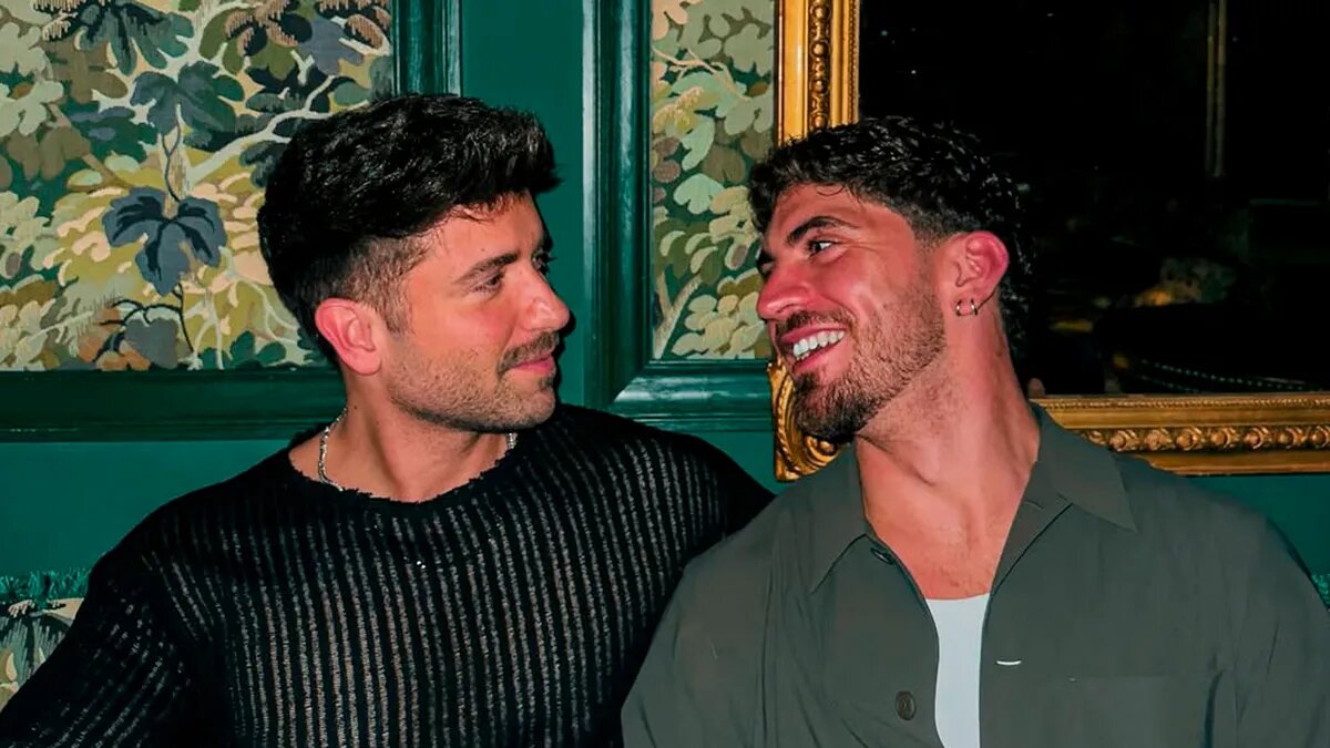    Пабло Альборан и Хуан Сесма на фото из социальных сетей . Инстаграм @juansesmaa