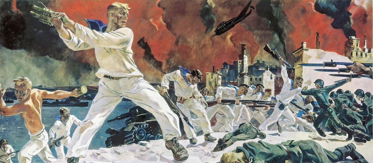 «Оборона Севастополя» (картина А.А. Дейнеки). © wikipedia.org