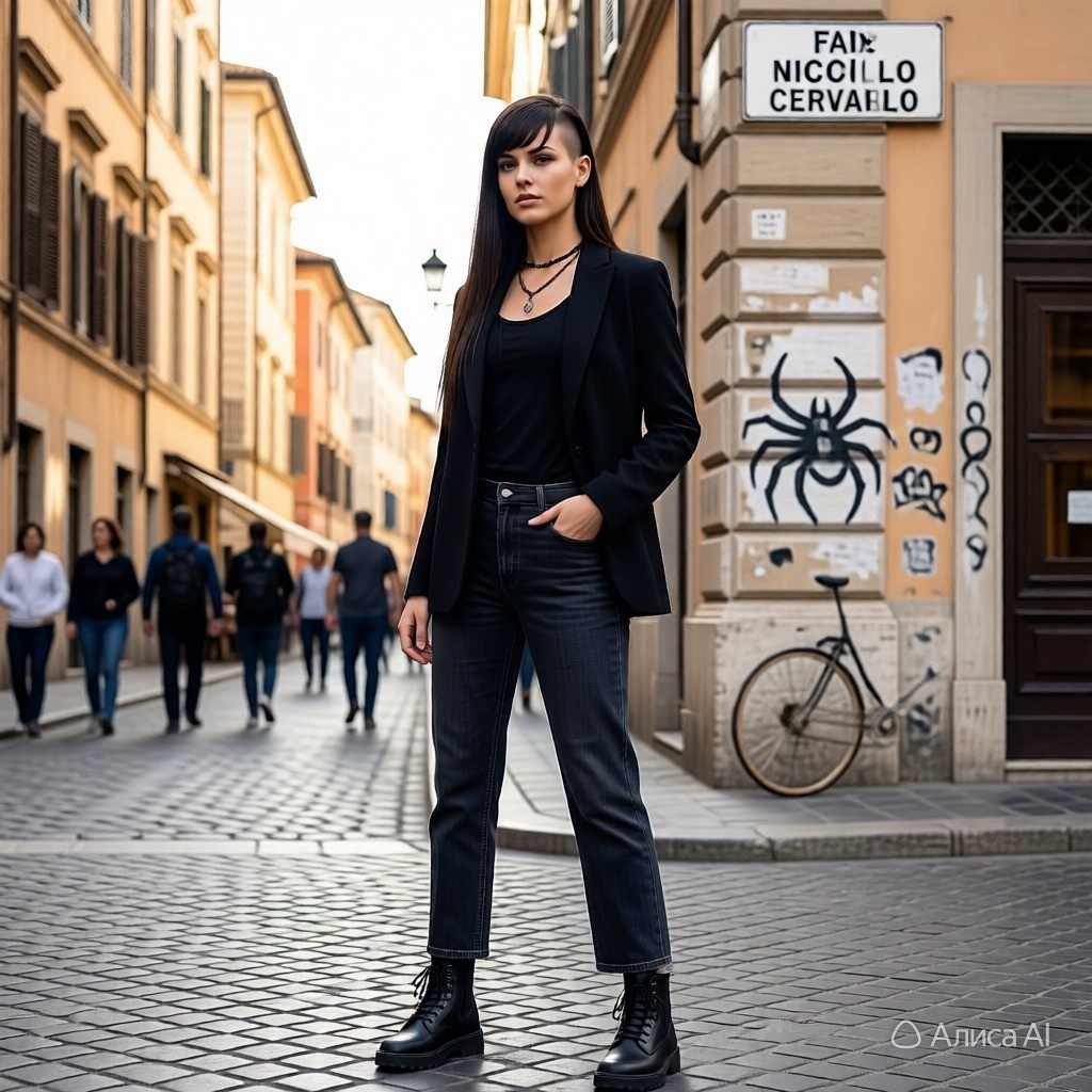 нарисовано AI Алиса