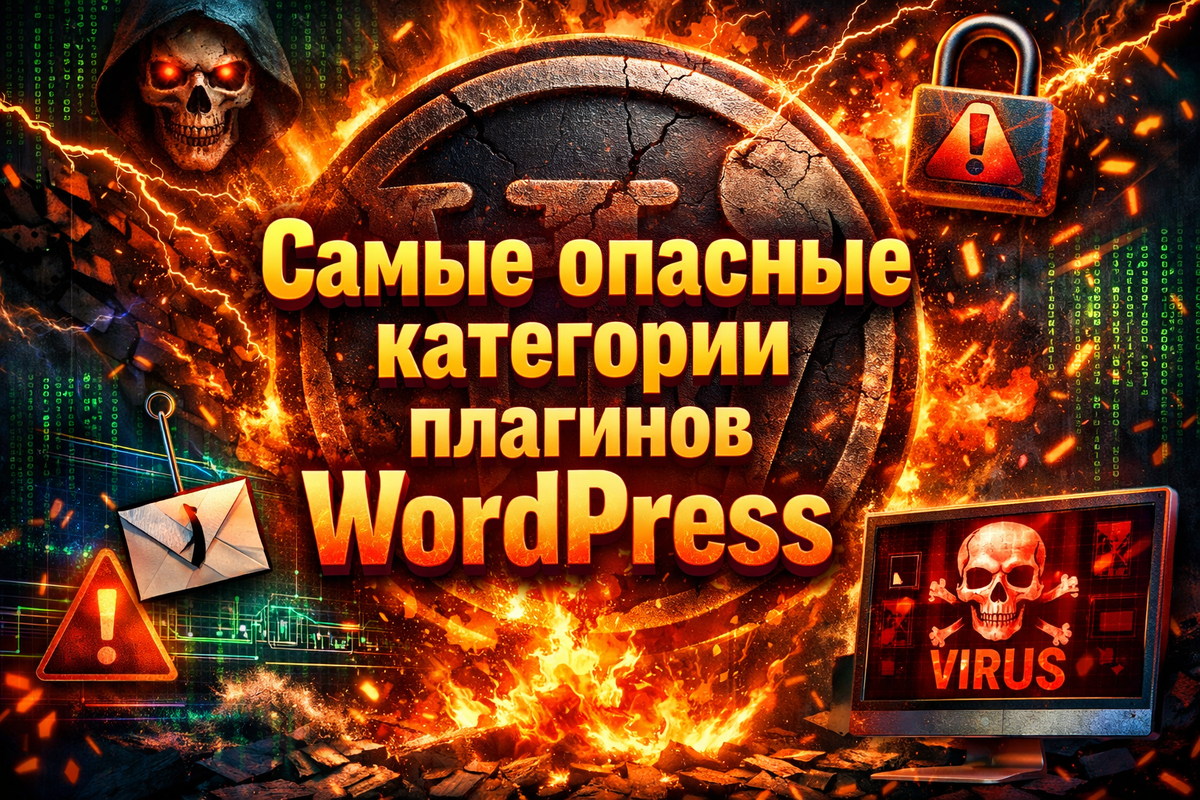 Самые опасные категории плагинов