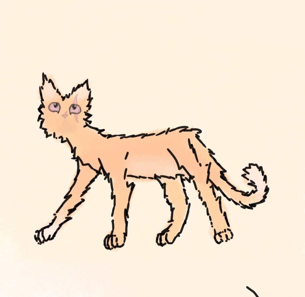 Арт с Лавандоглазкой (пришлось рисовать быстро)