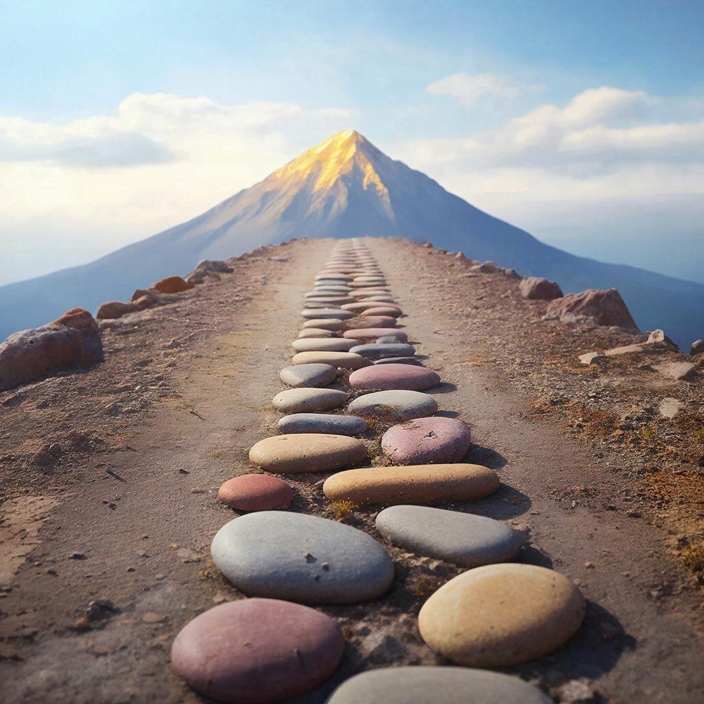 Важность небольших шагов для достижения цели.