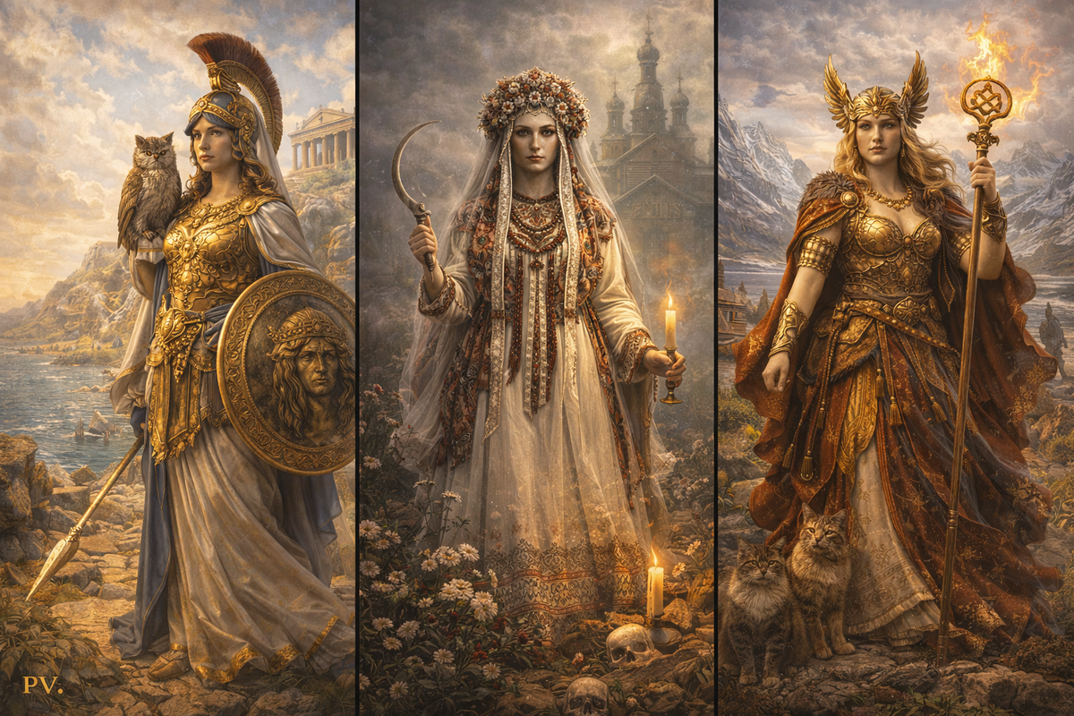 Афина — Мара — Фрейя