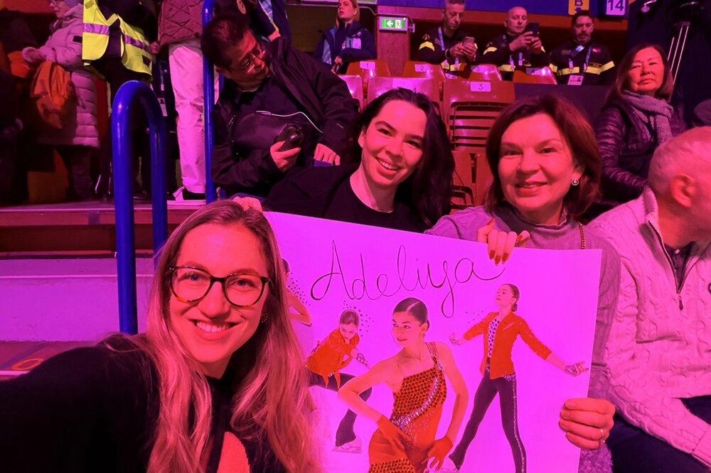    Болельщица из Москвы Маргарита приехала в Милан вместе с друзьями. Фото: Из личного архива