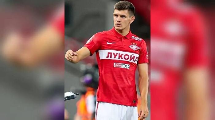 Защитник «Спартака» Даниил Хлусевич. Обложка © Wikipedia / Антон Зайцев