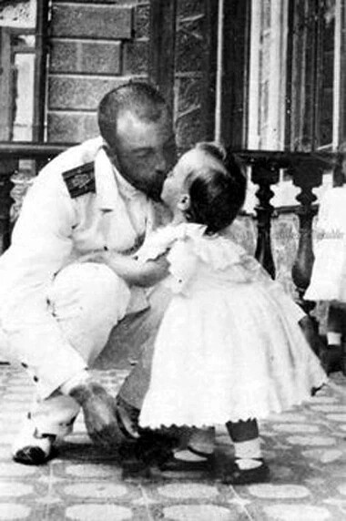 Великий князь Александр Михайлович с дочерью Ириной. Фото из интернета
