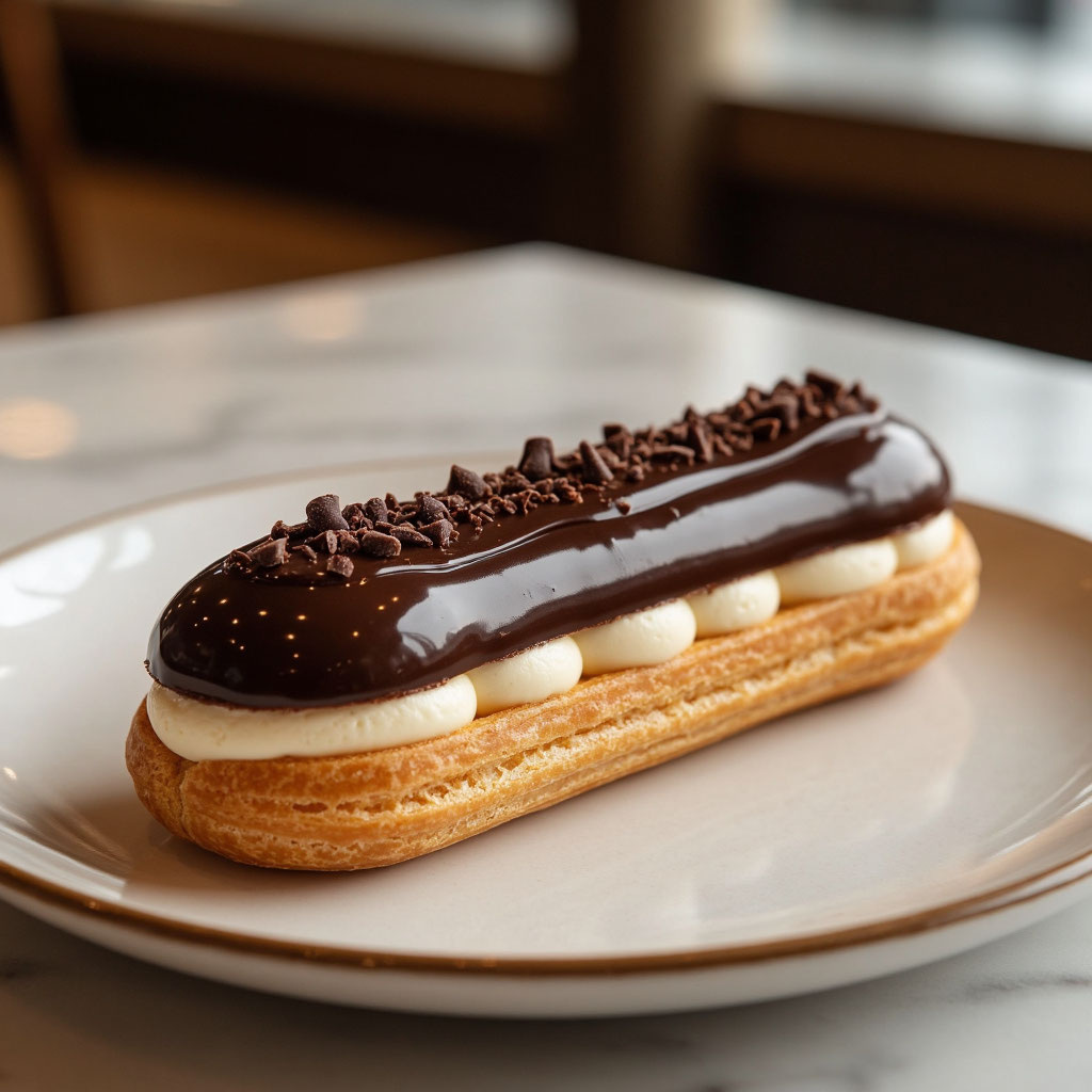 Шоколадный эклер