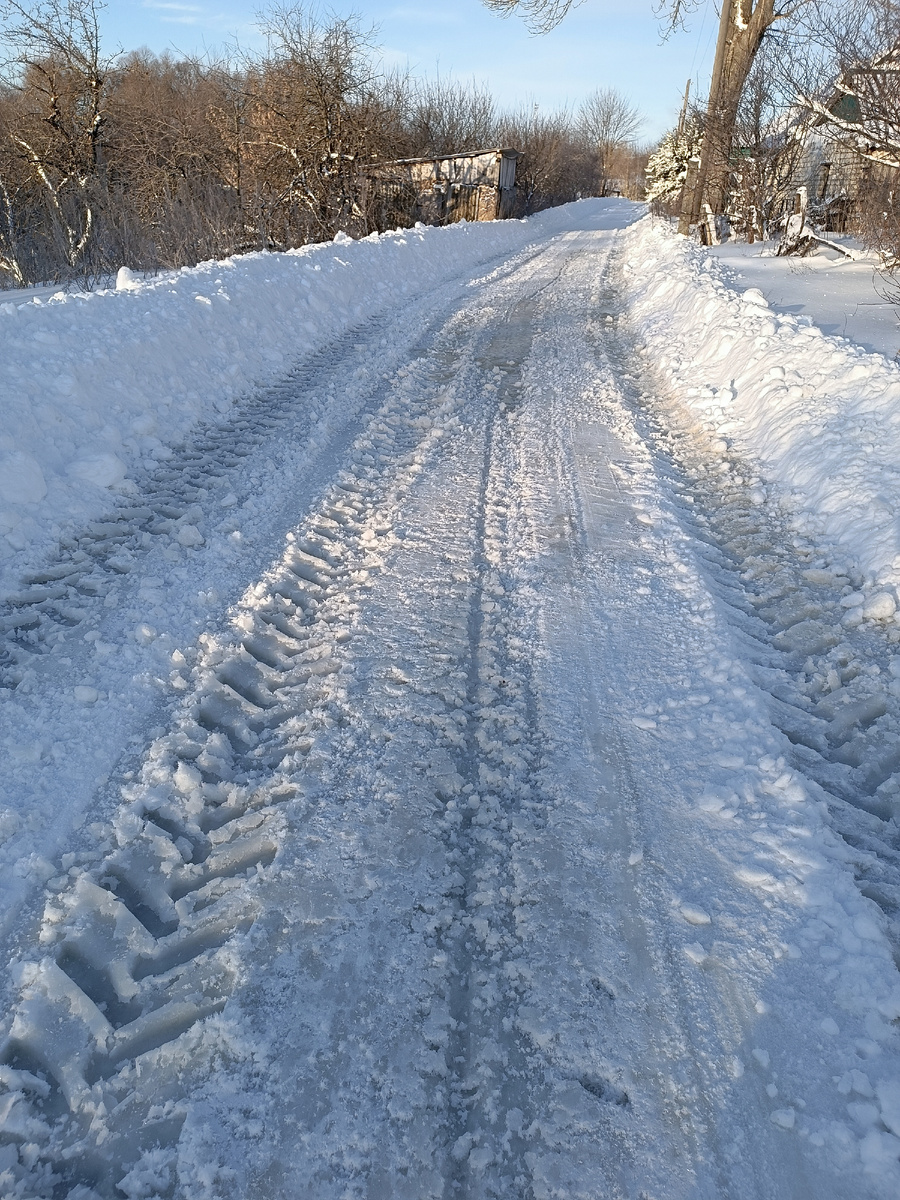 Вода под снегом