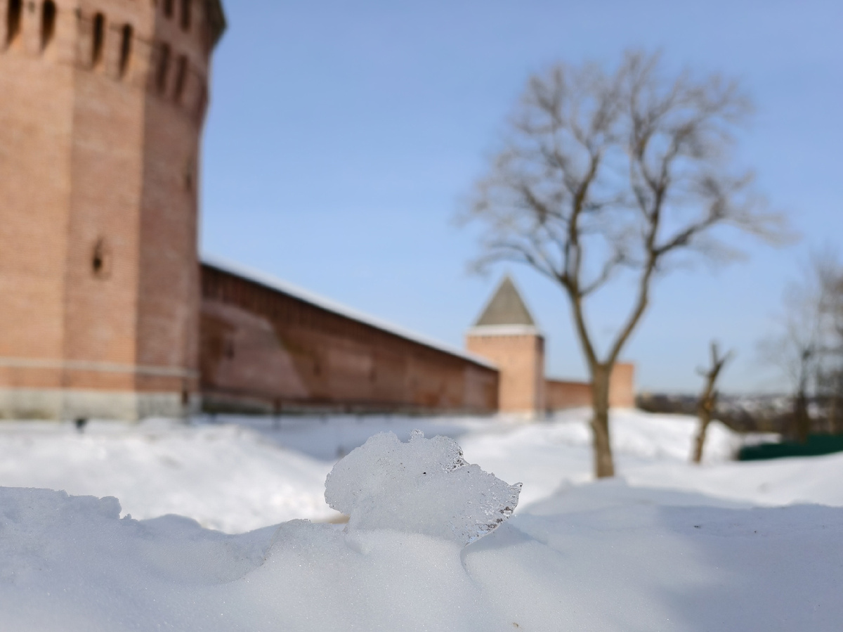 Зимний город