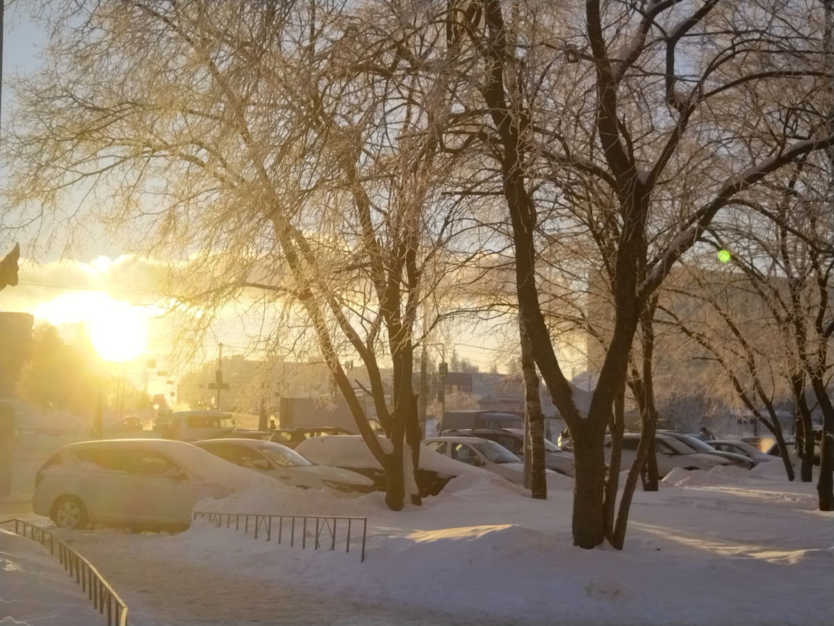 Теперь, топая на остановку, мой путь освещают не уличные фонари, а яркое, почти весеннее солнышко... И я рада!!!